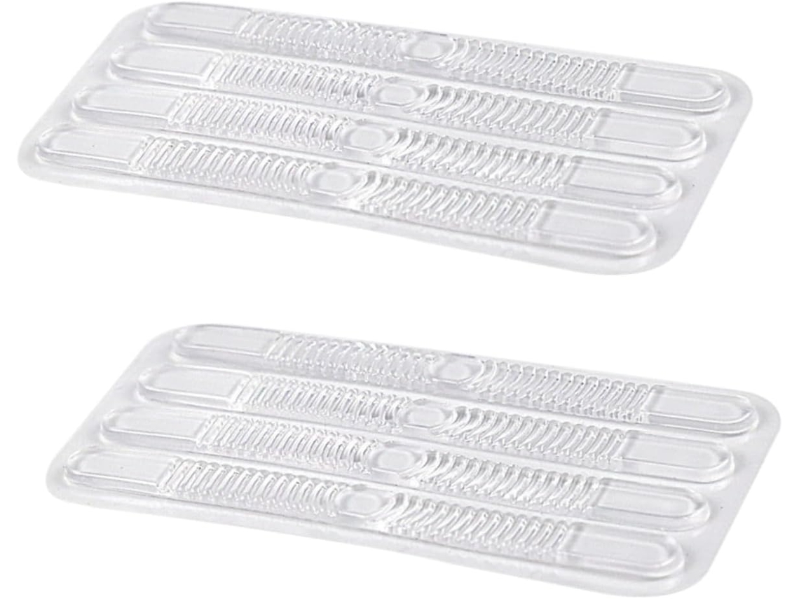 Conjuntos De Protetores Calcanhar Em Gel Transparente, Antiabrasão E Redutores De Atrito, Para Sapatos E Couro