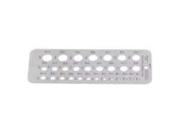 Medidor De Tamanho Broca Escala Clara, Preciso 1/16 A 1/2", Dupla Face Medições Precisas