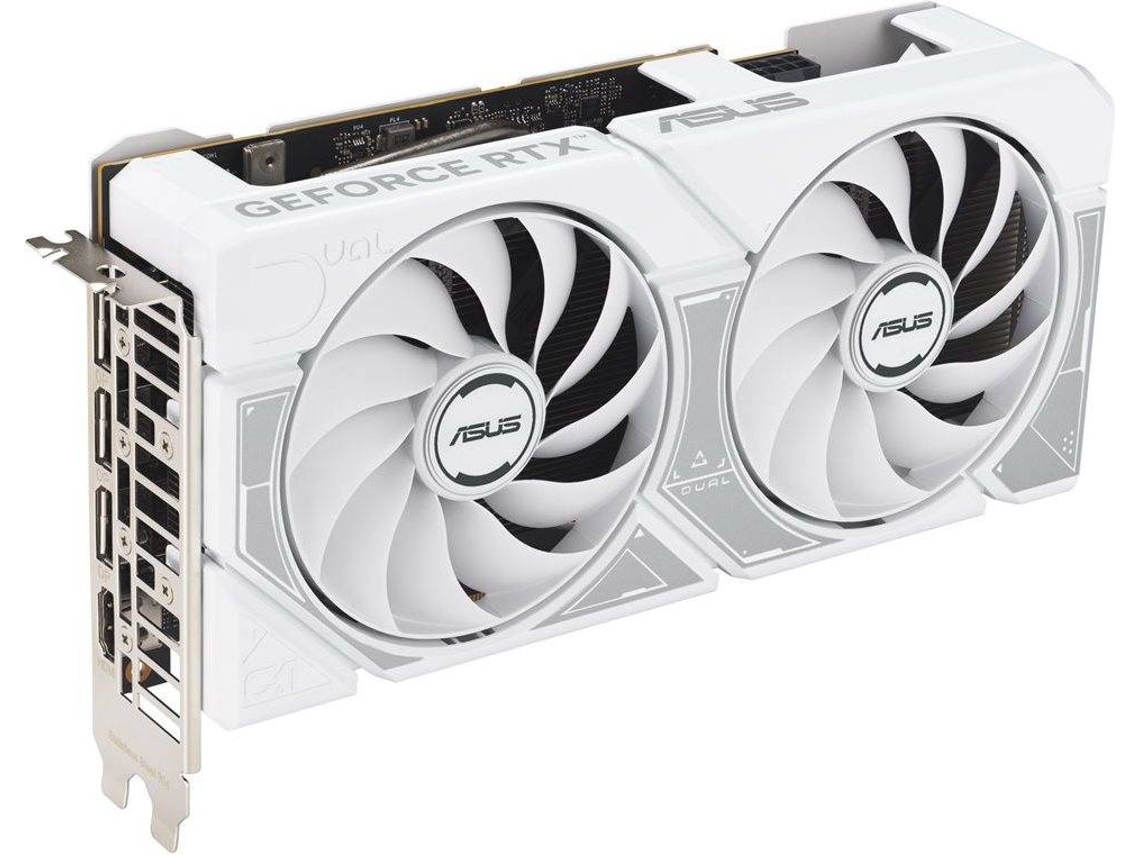 Placa de vídeo Asus Au Dual Rtx 5060 O8gb branca