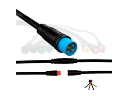 Conector À Prova D'água 8mm 4 Pinos - 5m