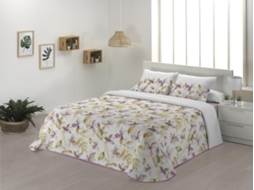 Colcha JVR Bora (Poliéster - Roxo - 205 cm)