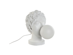 Lâmpada De Mesa Home Esprit Branco Resina Plástico 220 V 20 X 36 X 31 Cm