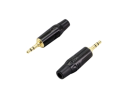Conectores Estéreo De 3,5 Mm, Conector De Cabo De Áudio Diy Tipo Solda 1/8'', H