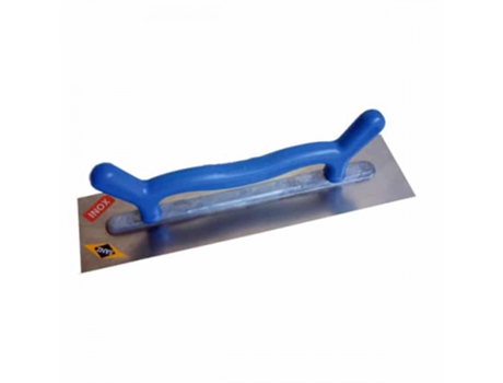 Talocha SANZ de aço inoxidável afiada para duas mãos (50x13 cm)