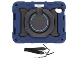 2026zentro-capa Protetora Para Tablet Ios 2021 Mini 6 8.3in Gen 6 Com Suporte Rotativo 360° E Porta Caneta Azul Marinho