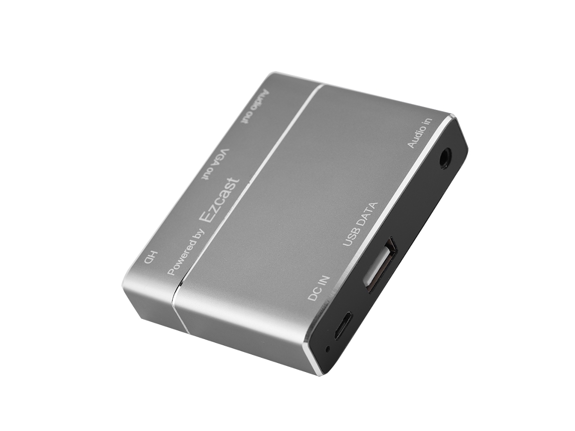 Dispositivo de espelhamento de tela EOOCOO entrada dupla Android/ios saída dupla Hdmi/vga