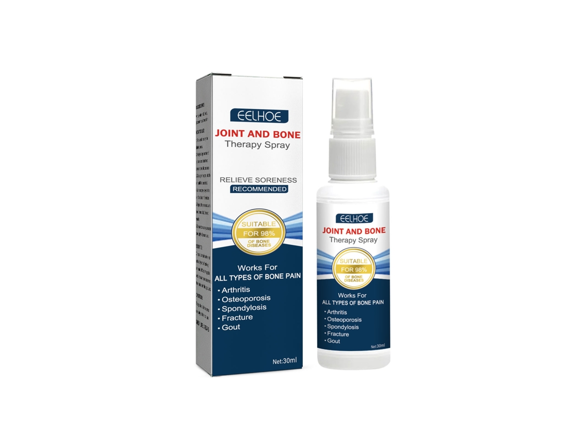 Spray para Cuidado de Articulações Eelhoe Alivia Dor em Punhos Joelhos e Corpo