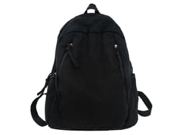 Mochila Vintage De Lona De Grande Capacidade Com Alças Ajustáveis ​​para Estudantes E Adolescentes, Branca. Olysi Shop