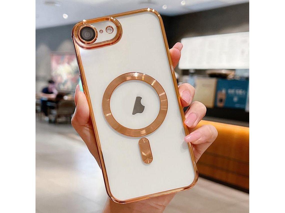 Capa Para Iphone 16e - Revestimento Eletroplástico - Tecnologia Magsafe