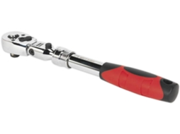 Chave De Catraca Com Cabeça Flexível De 3/8" Ak6681 (extensível)