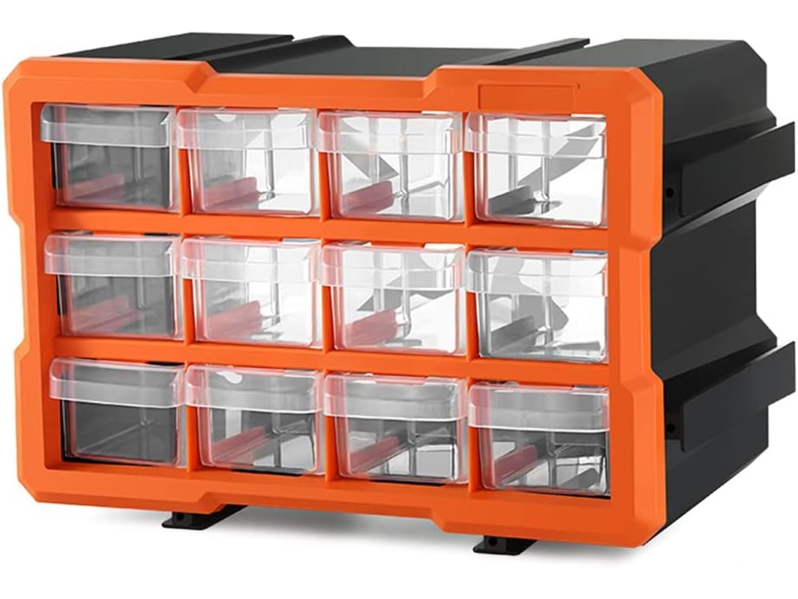 Ferramentas Com Compartimentos Multicelulares Personalizáveis, Divisórias Removíveis, Caixa De Armazenamento