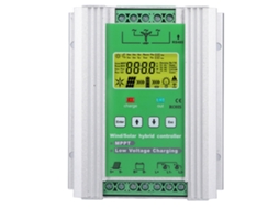 Controlador Híbrido Solar E Eólico Laxiscreed Com Mppt Boost Para Baterias De Lítio E Ácido-base