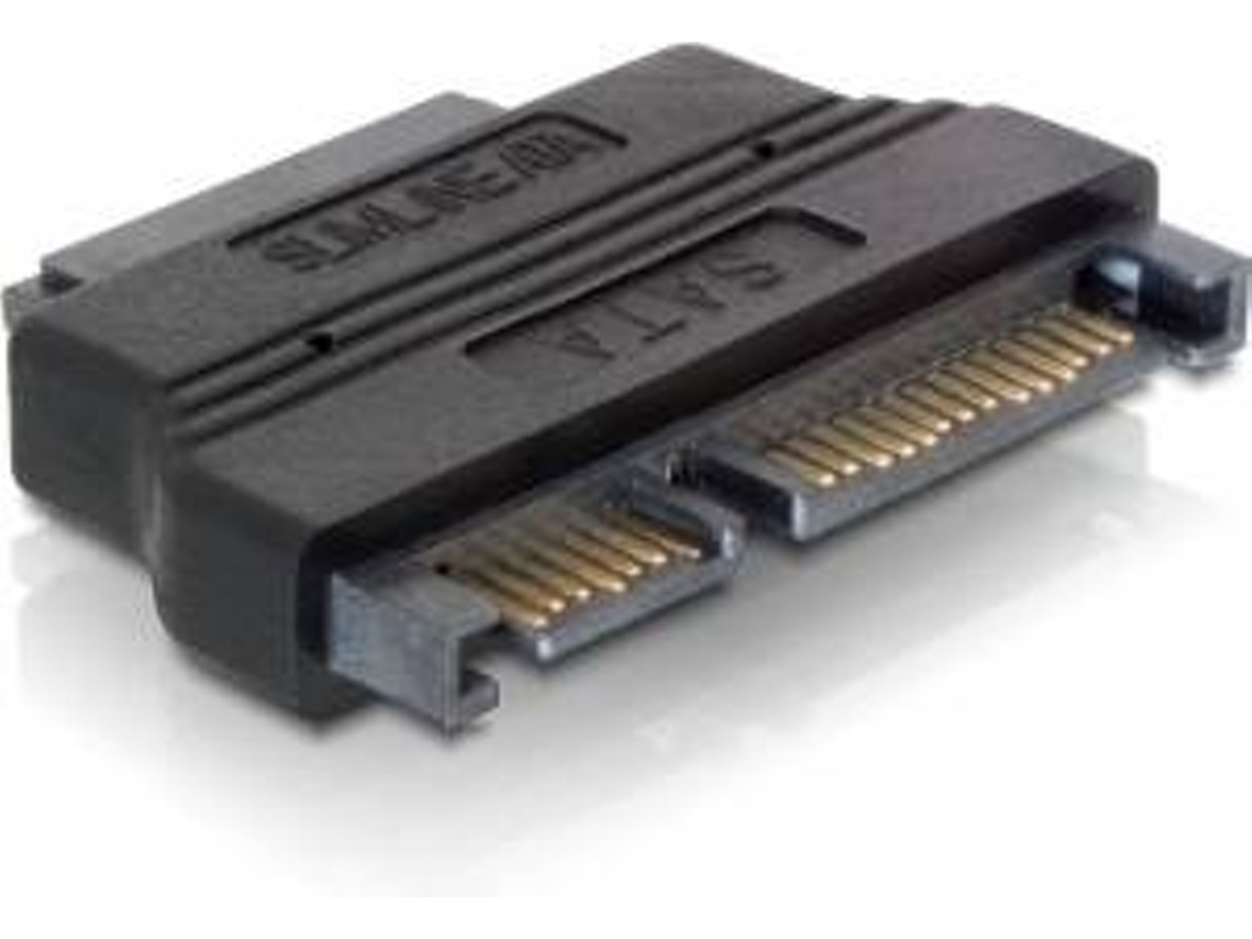 Cabo de Dados DELOCK (SATA SlimLine - Preto)