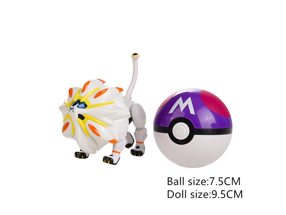 Figura GAATPOT New Genuine Pokemon Toy Set Pocket Monster Pokeball Deformation Pikachu Eevee Psyduck Anime Action Model Pet Dolls Gift
