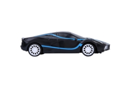 Carro Controle Remoto 4 Canais Crianças Cor Azul