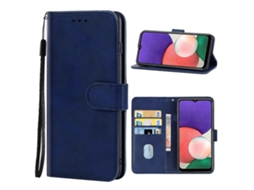 Capa De Couro Para Celular Samsung Galaxy A22 5g Sc-56b Versão Jp