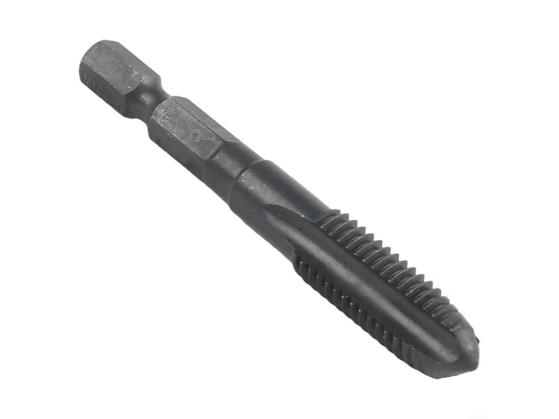 Broca Composta Com Haste Hexagonal Para Corte De Roscas M3, M5, M6, M8, M10, Adequada Para Uso Em Madeira, Plástico