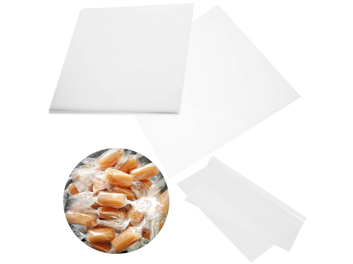 Folhas De Celofane Transparente Para Embalagem De Doces E Artesanato