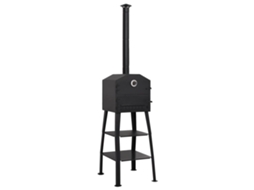 Pizza Oven, Pizza Ovens Vidaxl Preto Aço (n/a)