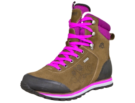 Botas Femininas de Trekking e Caminhada GUGGEN MOUNTAIN Hpm59 Forradas com Lã (Roxo - 36)
