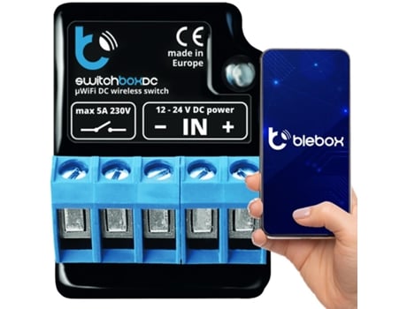 Módulo de relé Switchboxdc Blebox