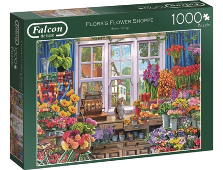 Puzzle  Flora's Flower Shoppe (1000 Peças)