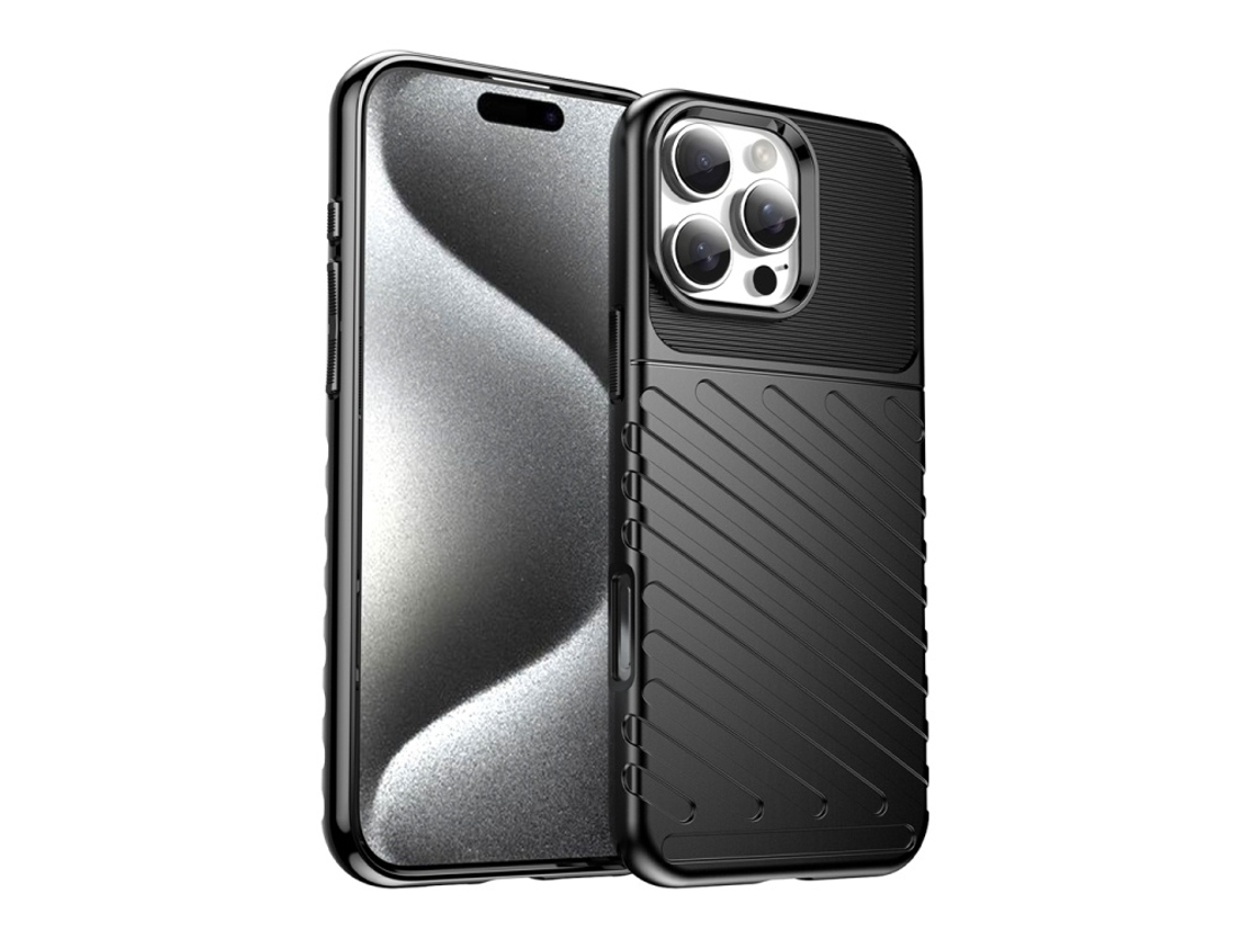 Lurelia Capa Protetora Para Iphone 16 Pro Max, Em Tpu, Recortes Precisos E Anti-riscos