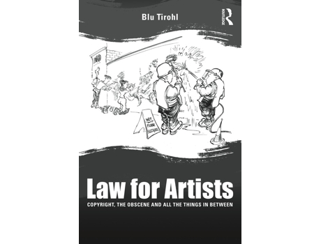 Livro Law for Artists de Blu Tirohl (Inglês - Capa Dura)