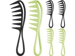 Pente Profissional Durável Para Cabelos Cacheados, 6 Peças Jinyubo Store