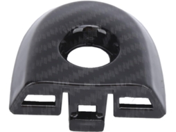 Capa De Fechadura Da Maçaneta Porta Em Fibra Carbono Com Orifício Para Chave 806441kk0d Juke Material Abs Adequada