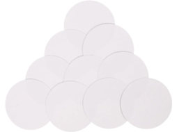Conjunto De 200 Peças De Moldes De Papel Branco Para Patchwork, Modelo Multifuncional Para Quilting, Ideal