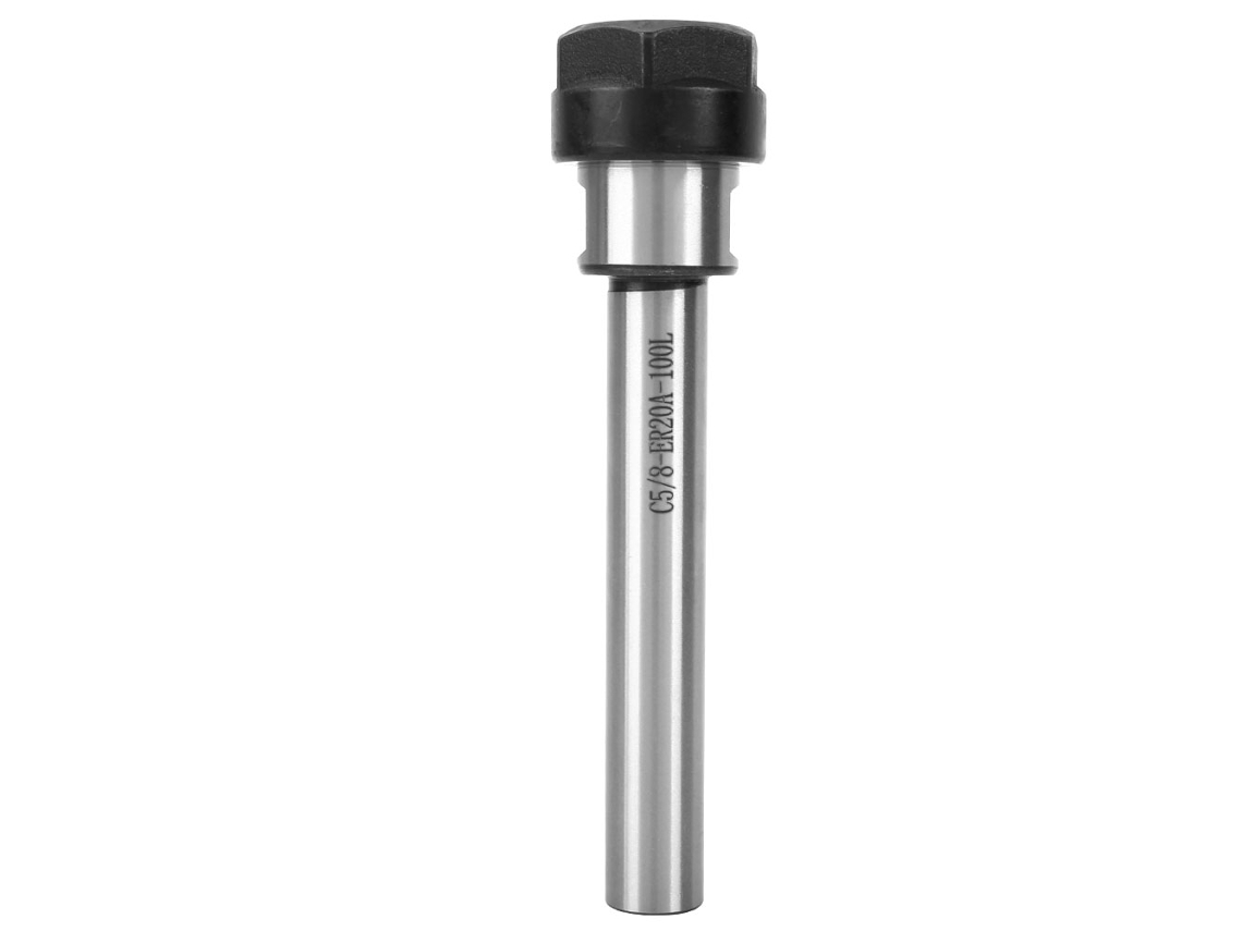 Laxiscreed Eixo De 5/8 Para Fresadoras Cnc Com Suporte Estendido E Função De Aperto Com Mandril