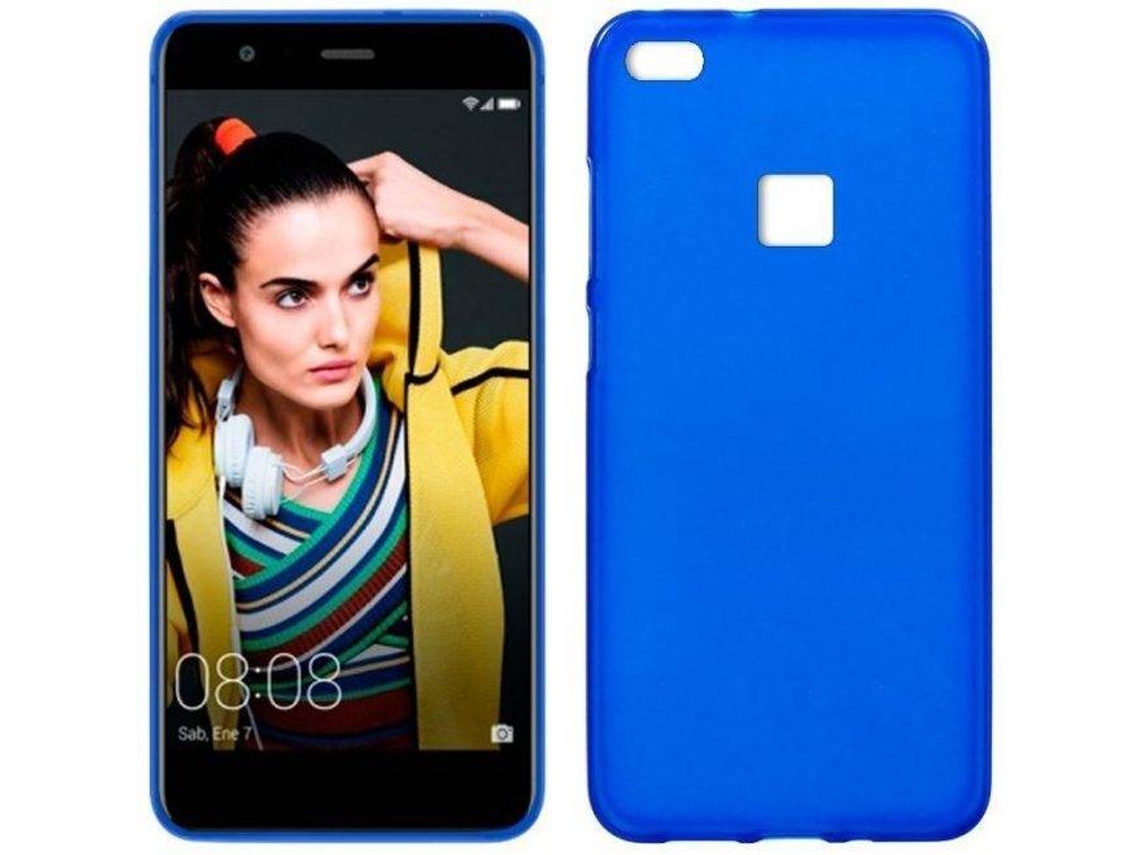 Capa para Huawei P10 Lite Silicone Azul