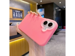 Capa Para Iphone 17 Pro Max Em Silicone Líquido Com Toque Suave, Cor Sólida E Sensação De Pele.