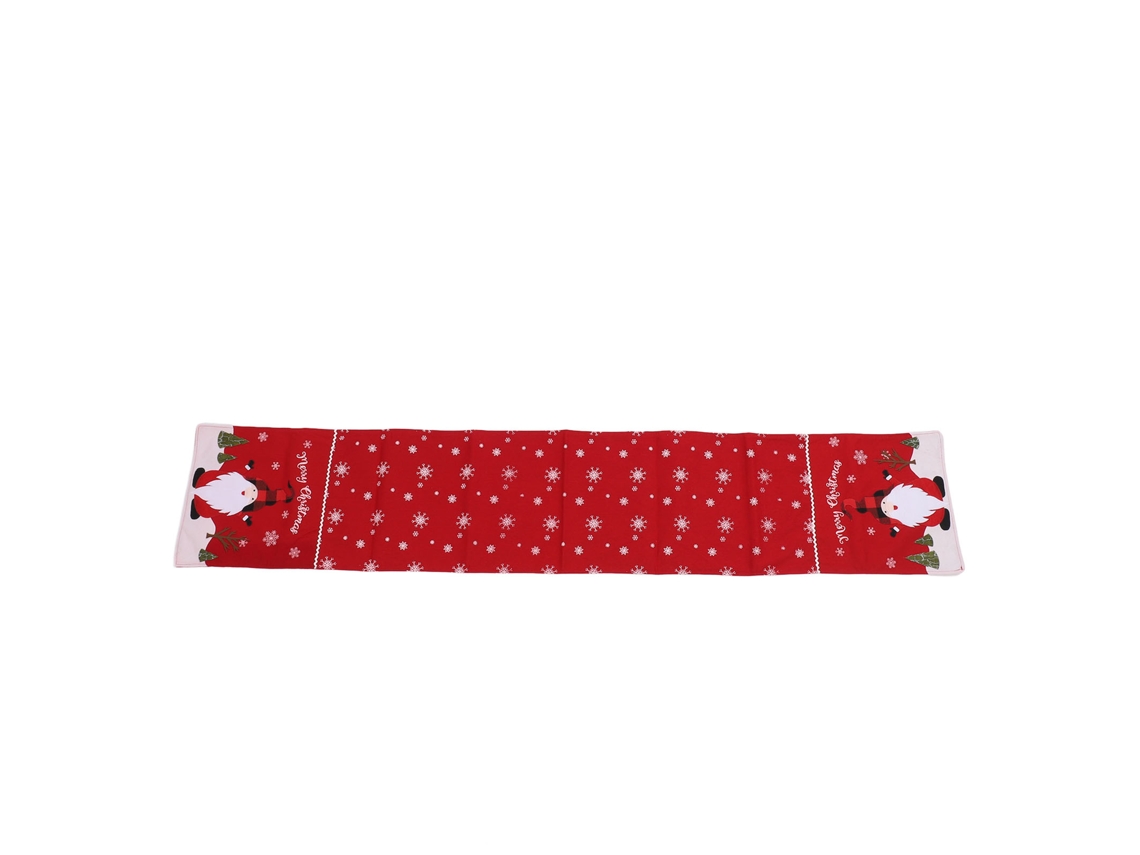 Runner De Mesa E Bandeira De Natal Laváveis Para Celebrações