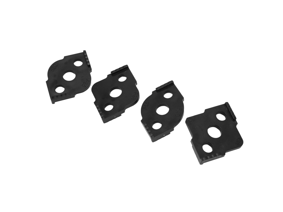 Laxiscreed Kit De Canto R De 4 Peças Para Cantos Arredondados Em Marcenaria