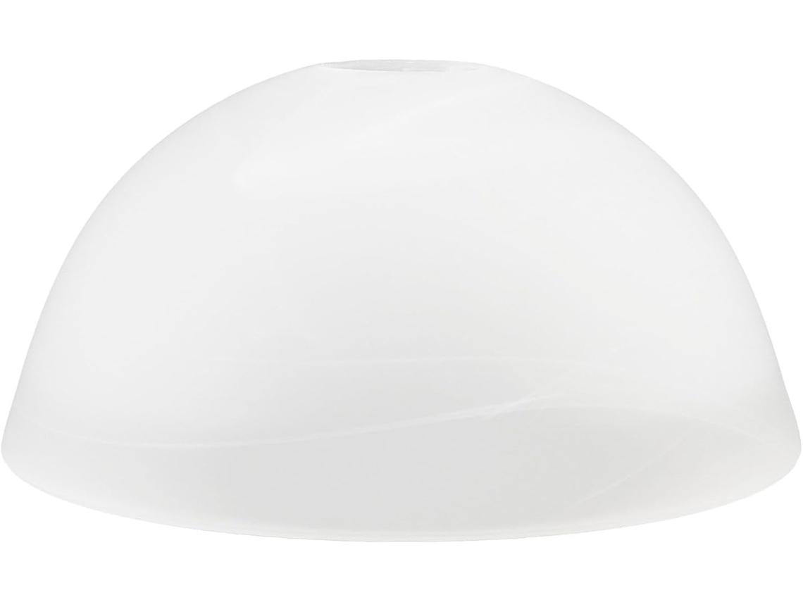 Cúpula De Vidro Branco Para Luminária De Teto E Pendente.