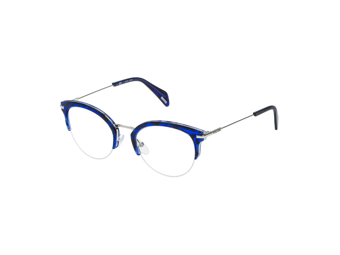 Armação de óculos feminina Police VPL418-500L93 (Azul - Metal - Ø 50 mm)