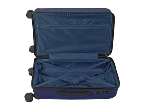 BENZI Mala de Viagem / Trolley Médio 65Cm 4 Rodas Bz5685 Azul