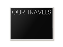 Magnetic Board For Wall Our Travels For The Bedroom Espelharte (80x60 Cm)