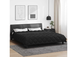 Vidaxl Edredom De Inverno 200 X 220 Cm 450 Gsm Preto