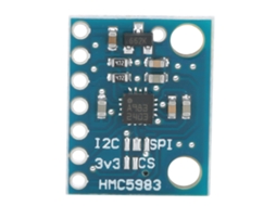 Laxiscreed Gy-282 Hmc5983 Módulo De Bússola Três Eixos Com Compensação De Temperatura De Alta Precisão