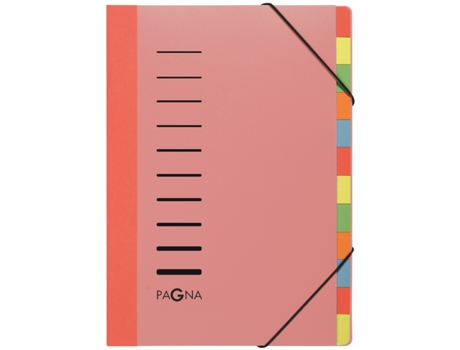 Pasta PAGNA Deskorganizer Lucy Colors Vermelha