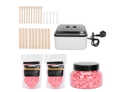 Calentador De Cera Depilatoria Kit Eliminación Pelo 220v