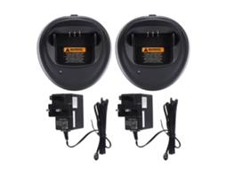 Carregador de bateria para walkie talkie, compatível, base de carregamento | EOOCOO