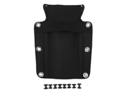 Cushion Para Placa De Costas De Mergulho Scuba Tech Bcd Backrest Para Oms Hollis Preto