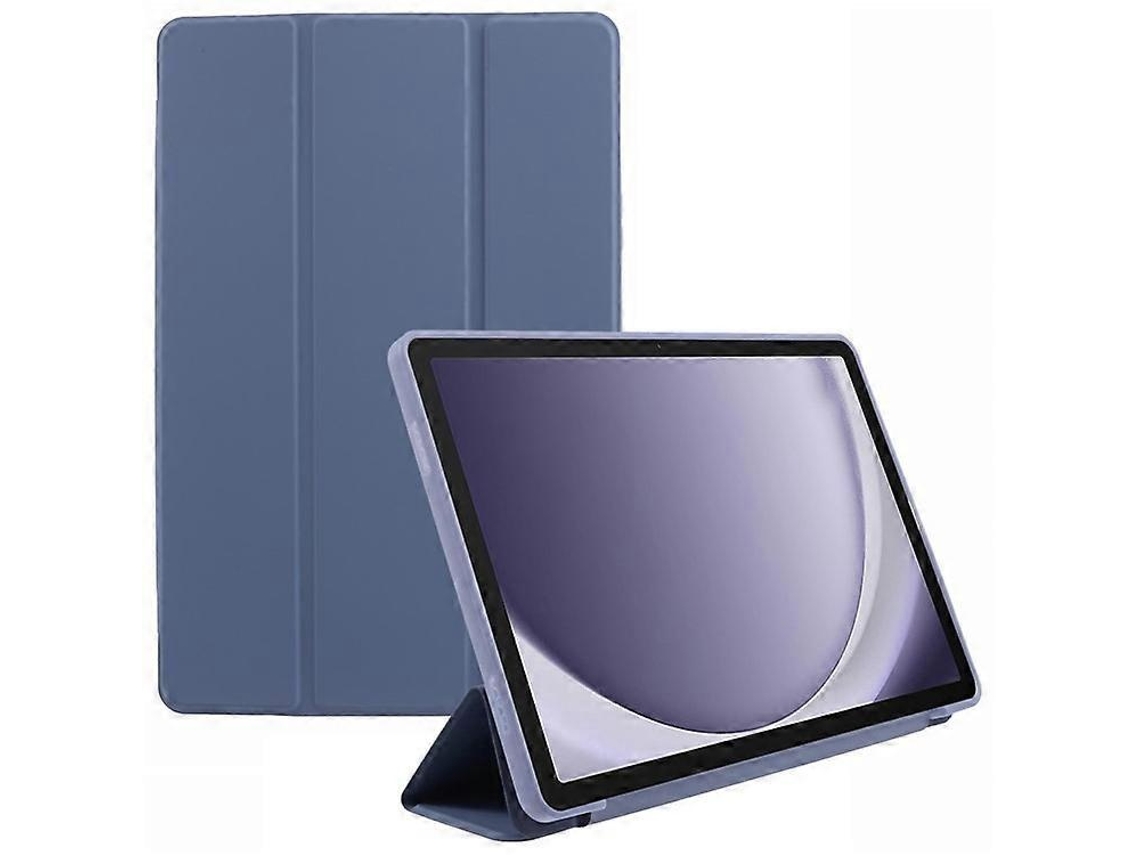 Capa Protetora Em Couro Pu E Tpu Com Suporte Triplo Para Samsung Galaxy Tab A9 Elysve