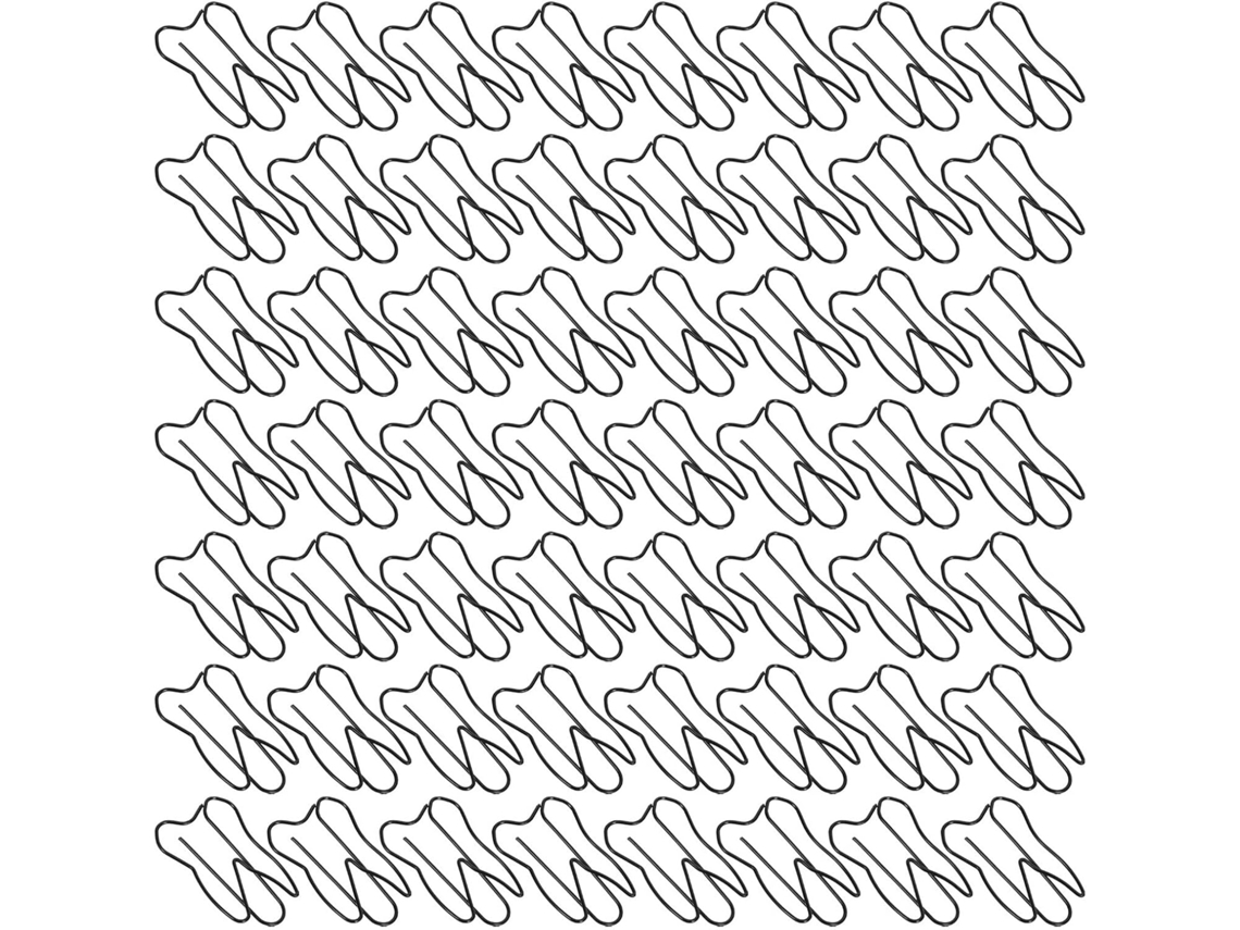 Clipes De Metal Preto Luxshiny Com Dentes, 150 Unidades Para Escritório E Escola, Clipes De Papel Pequenos E Resistentes
