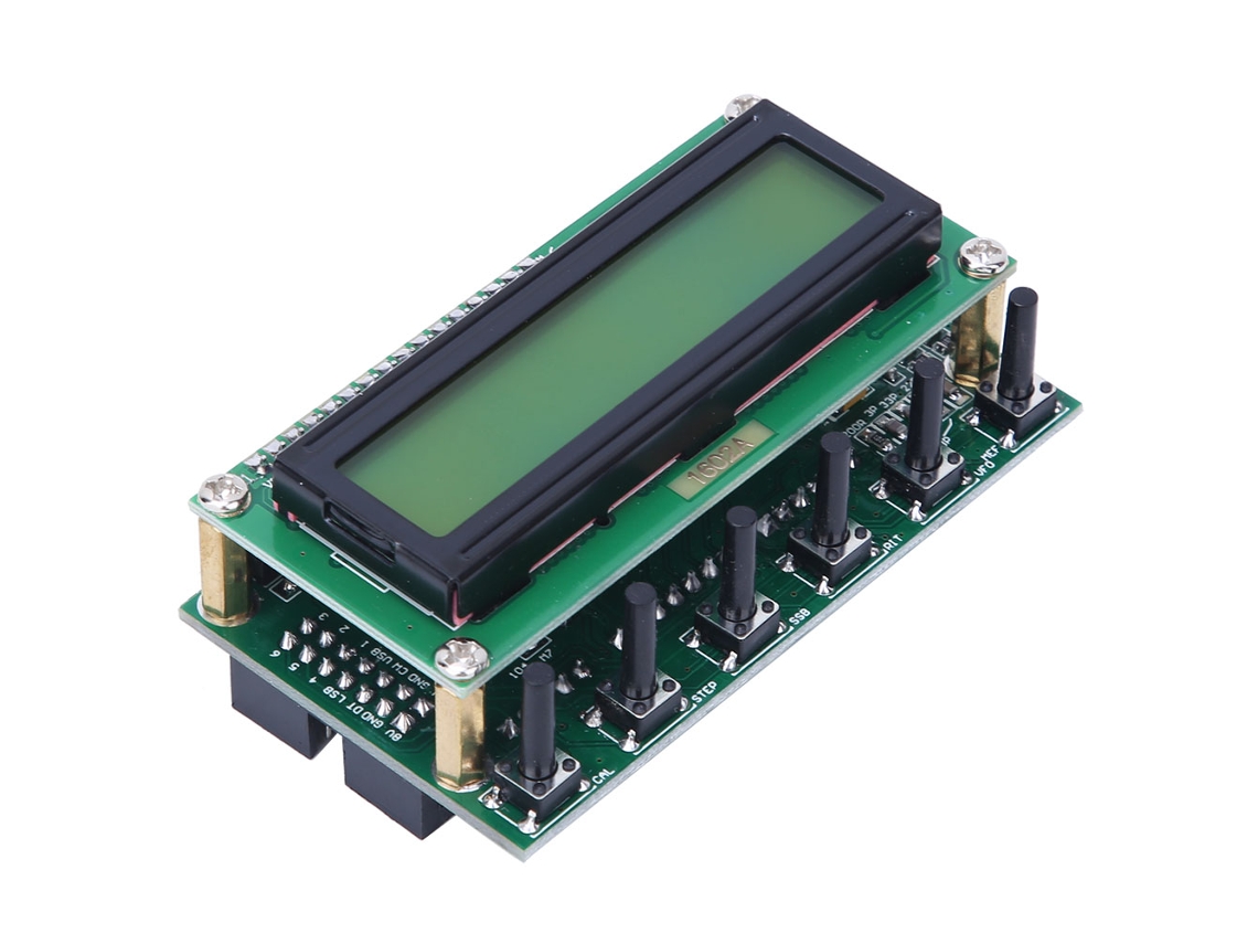 Gerador De Sinal Dds Ad9850 Com Módulo Digital Lcd, Faixa De Frequência 0-55mhz, Alimentação Dc 8v-9v