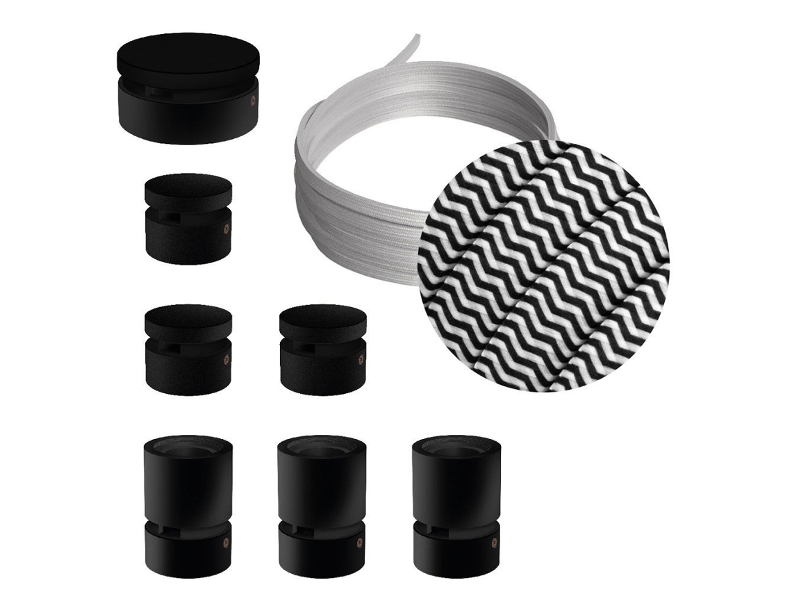 Grinalda CREATIVE CABLES Kit iluminação linear filé system cz